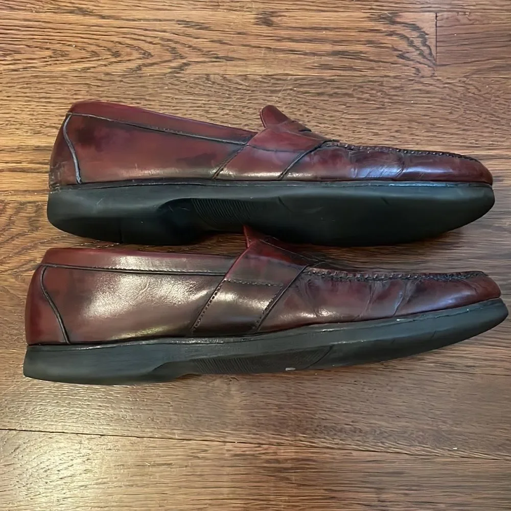 ‎Allen Edmonds Cameron brown penny loafers
